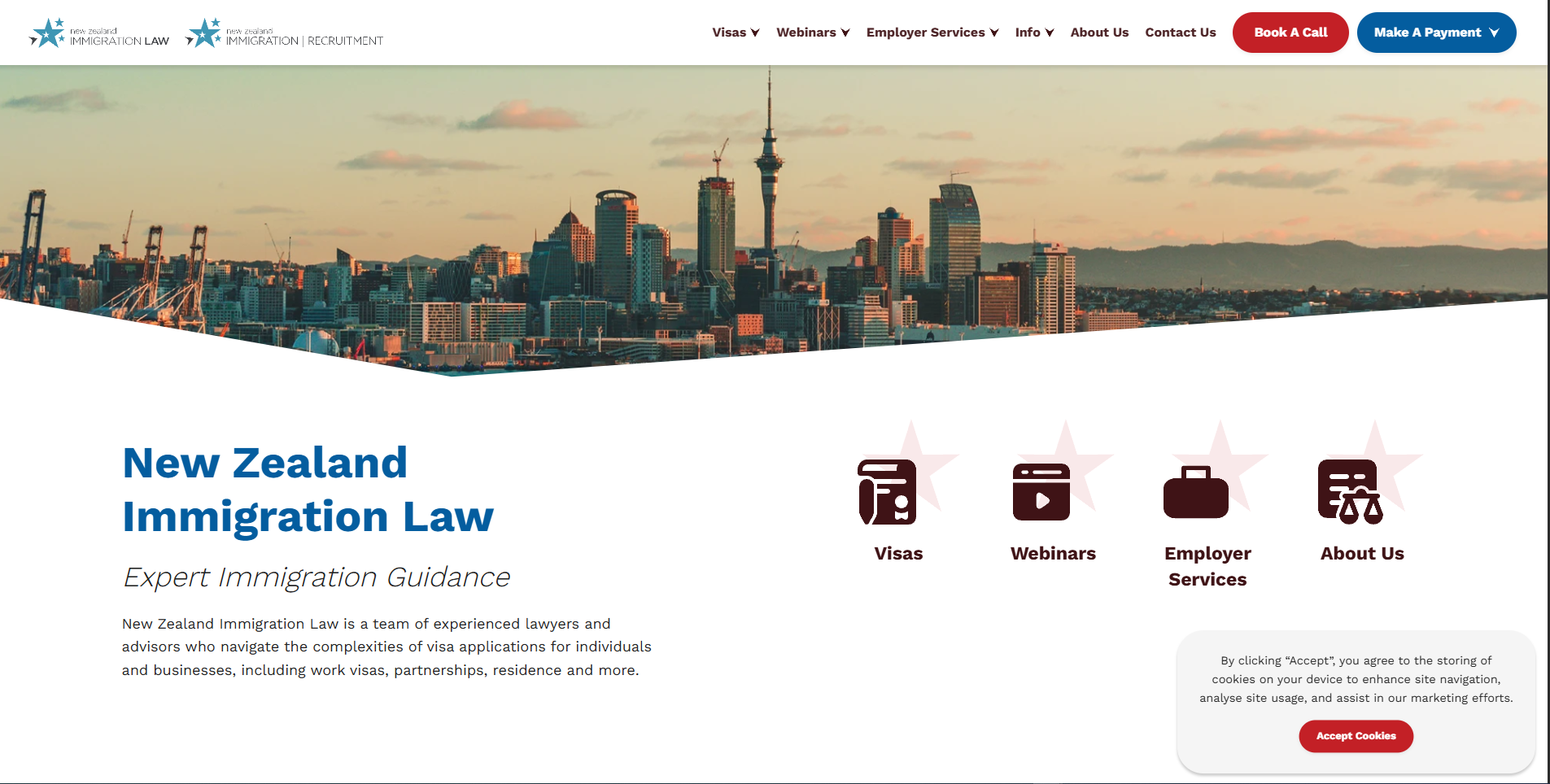 Preview of NZIL website
